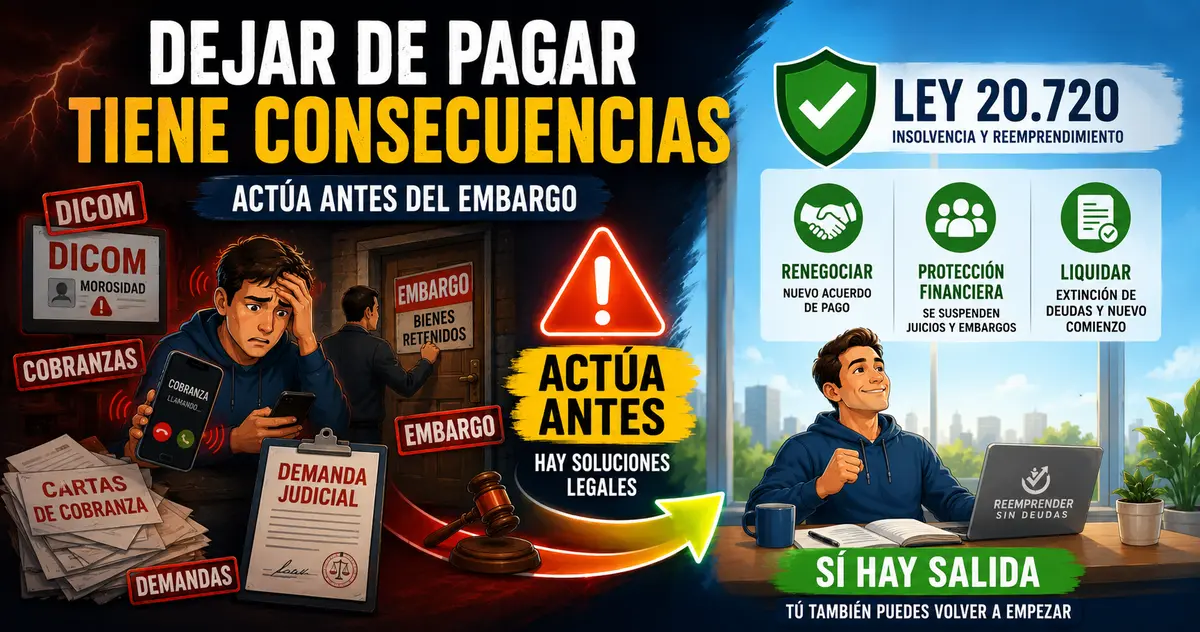 no pagar tus deudas
